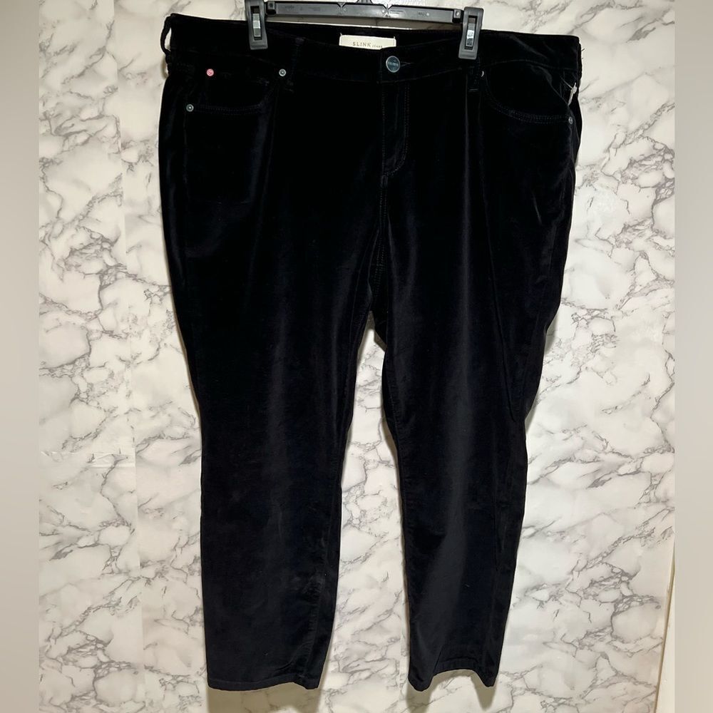 Slink Velvet Cropped Jeans